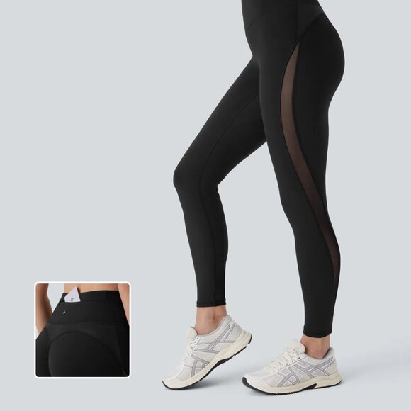 NWT Halara High Waisted Tummy Control Workout Leggings - Picture 1 of 8